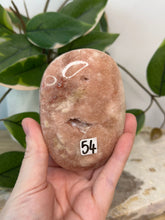 Load image into Gallery viewer, Jumbo Pink Amethyst Palmstone
