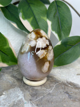 Load image into Gallery viewer, Flower Agate Egg #28
