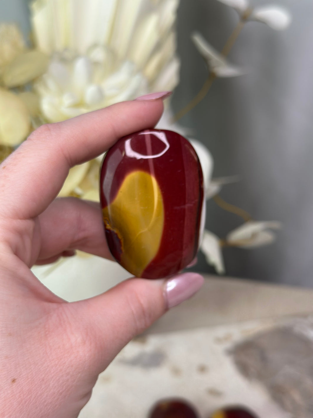 Mookaite Palmstones #18