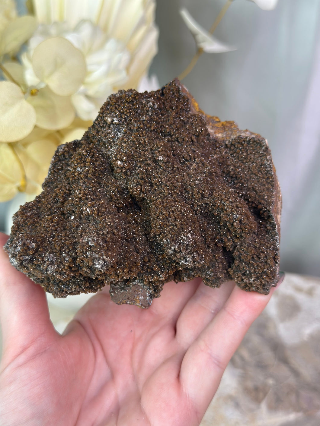 Manganese Quartz x Calcite Cluster #65