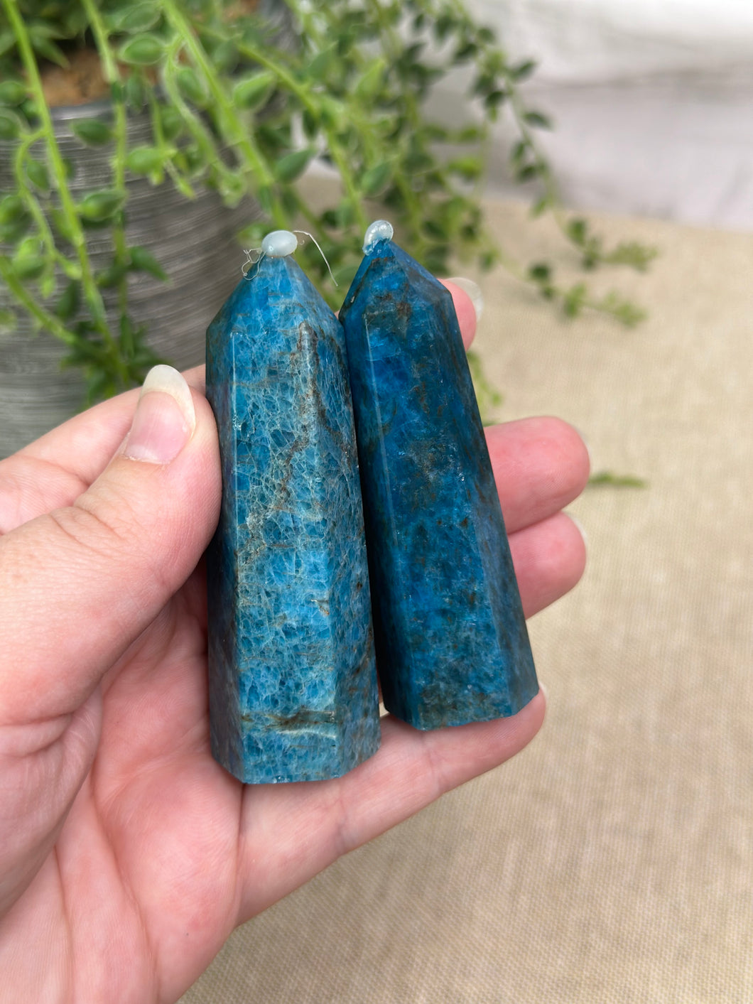 Blue Apatite Towers #10