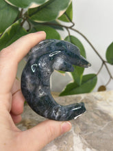 Load image into Gallery viewer, Moss Agate Dolphin 38B
