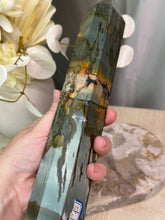 Load image into Gallery viewer, XL Picture Jasper With Dendritic Inclusions Tower
