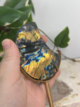 Load image into Gallery viewer, Spectrolite Moon On Stand #125
