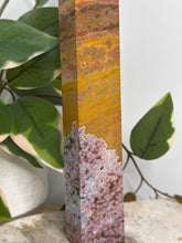 Load image into Gallery viewer, XXL Pink Ocean Jasper Tower
