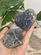 Load image into Gallery viewer, Moss Agate Hearts #18
