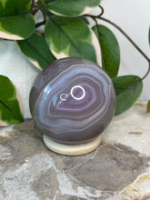 Load image into Gallery viewer, Pink Jelly Agate Sphere #130

