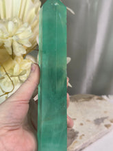 Load image into Gallery viewer, Ice Green Fluorite Tower #135
