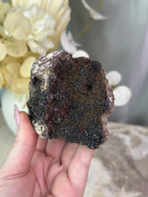 Load image into Gallery viewer, Manganese Quartz x Calcite Cluster #50
