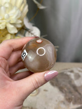 Load image into Gallery viewer, Flower Agate Sphere #35
