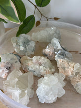 Load image into Gallery viewer, Mixed Apophyllite~Peach Stillbite~Chalcedony Specimens #40
