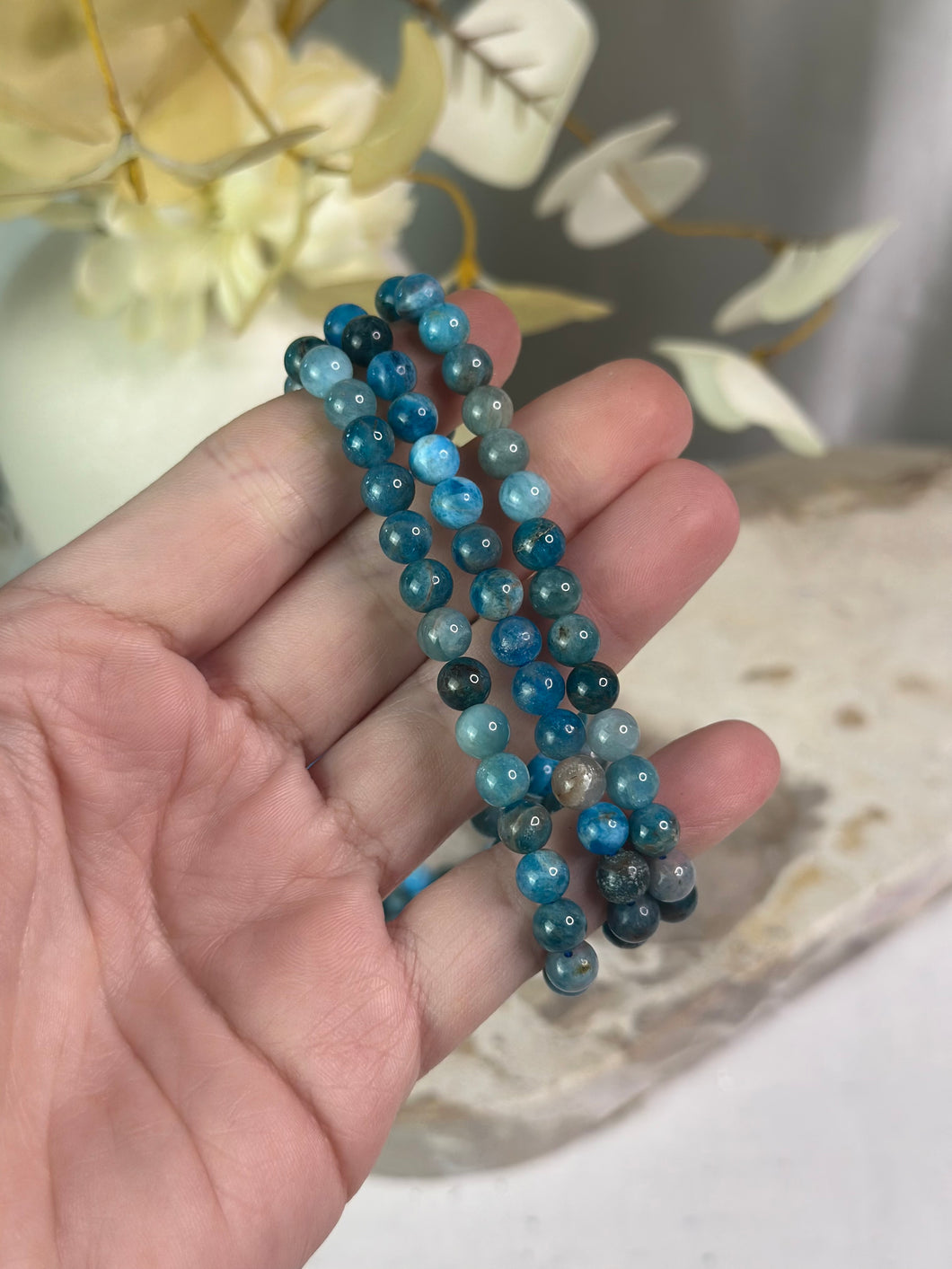 Blue Apatite Bracelets