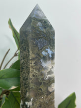 Load image into Gallery viewer, 1.1 Kilo Moss Agate Tower
