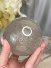 Load image into Gallery viewer, XL Clear Quartz Sphere #135
