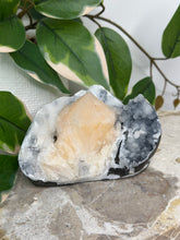 Load image into Gallery viewer, Blue/Silver Chalcedony with Stillbite #92
