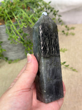 Load image into Gallery viewer, Purple Flash Labradorite Tower #42 *Imperfect*
