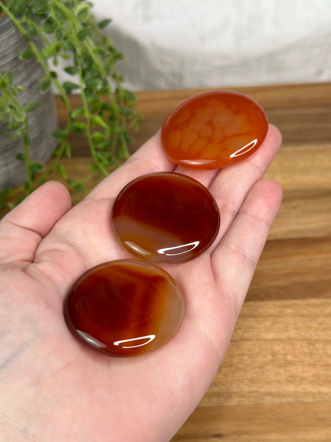 Medium Carnelian Flatstones