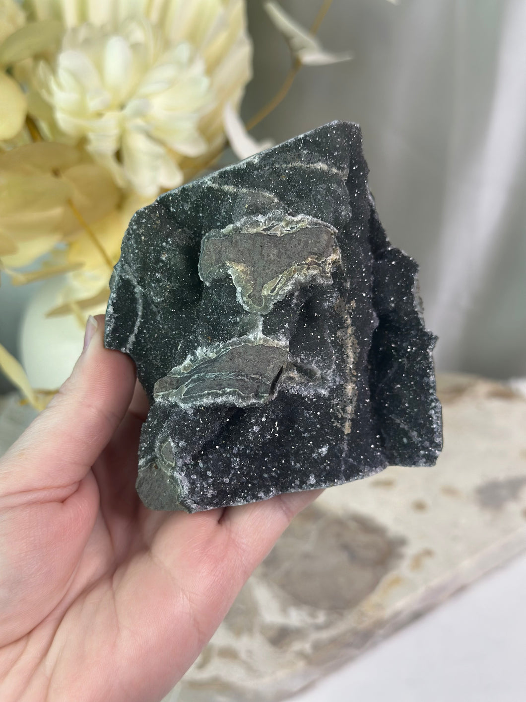 *HQ* Rainbow Amethyst Cluster #60