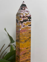 Load image into Gallery viewer, XXL Pink Ocean Jasper Tower
