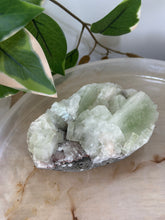 Load image into Gallery viewer, Green Apophyllite~Scolecite Sprays~Crystallised Pink/Red Stillbite~Dark Red Heulandite On a Red Chalcedony Base Cluster #130
