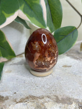 Load image into Gallery viewer, Carnelian x Moss Agate Egg #33

