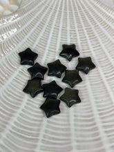 Load image into Gallery viewer, Mini Gold Sheen Obsidian Stars

