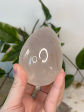 Load image into Gallery viewer, Jumbo Star Rose Quartz Egg
