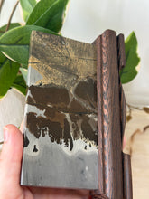 Load image into Gallery viewer, Picture Jasper Slab On Wooden Stand #45D
