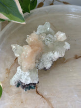 Load image into Gallery viewer, Glass Green Apophyllite~Peach Stillbite~Pink/Green Chalcedony Specimen #91B
