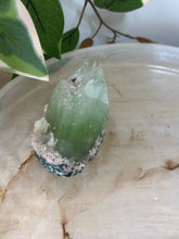 Load image into Gallery viewer, Glass Green/Pink Apophyllite~Peach Stillbite~Pink Chalcedony Natural DT #111
