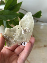 Load image into Gallery viewer, Glass Green/Pink Apophyllite~Peach Stillbite~Pink Chalcedony Natural DT #69
