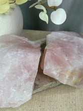 Load image into Gallery viewer, XL Rose Quartz Raw Chunks #80
