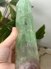Load image into Gallery viewer, XL Fluorite Tower #115
