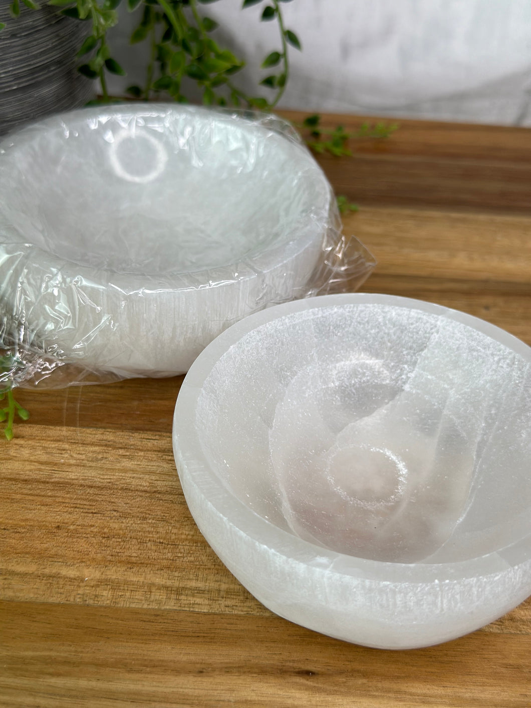 10cm Round Selenite Bowl