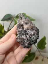 Load image into Gallery viewer, Crystallised Apophyllite~Tiny Peach Stillbite Petals~Pink/Red/Coral/Green Chalcedony Specimens #67
