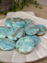 Load image into Gallery viewer, Blue Aragonite Flatstones
