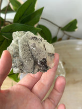 Load image into Gallery viewer, Glass Green/Pink Apophyllite~Peach Stillbite~Pink Chalcedony Natural DT #65
