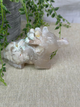 Load image into Gallery viewer, Flower Agate Reindeer #60
