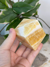 Load image into Gallery viewer, Imperfect Orange Calcite Cube #58C
