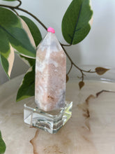 Load image into Gallery viewer, Flower Agate x Pink Amethyst Tower #18

