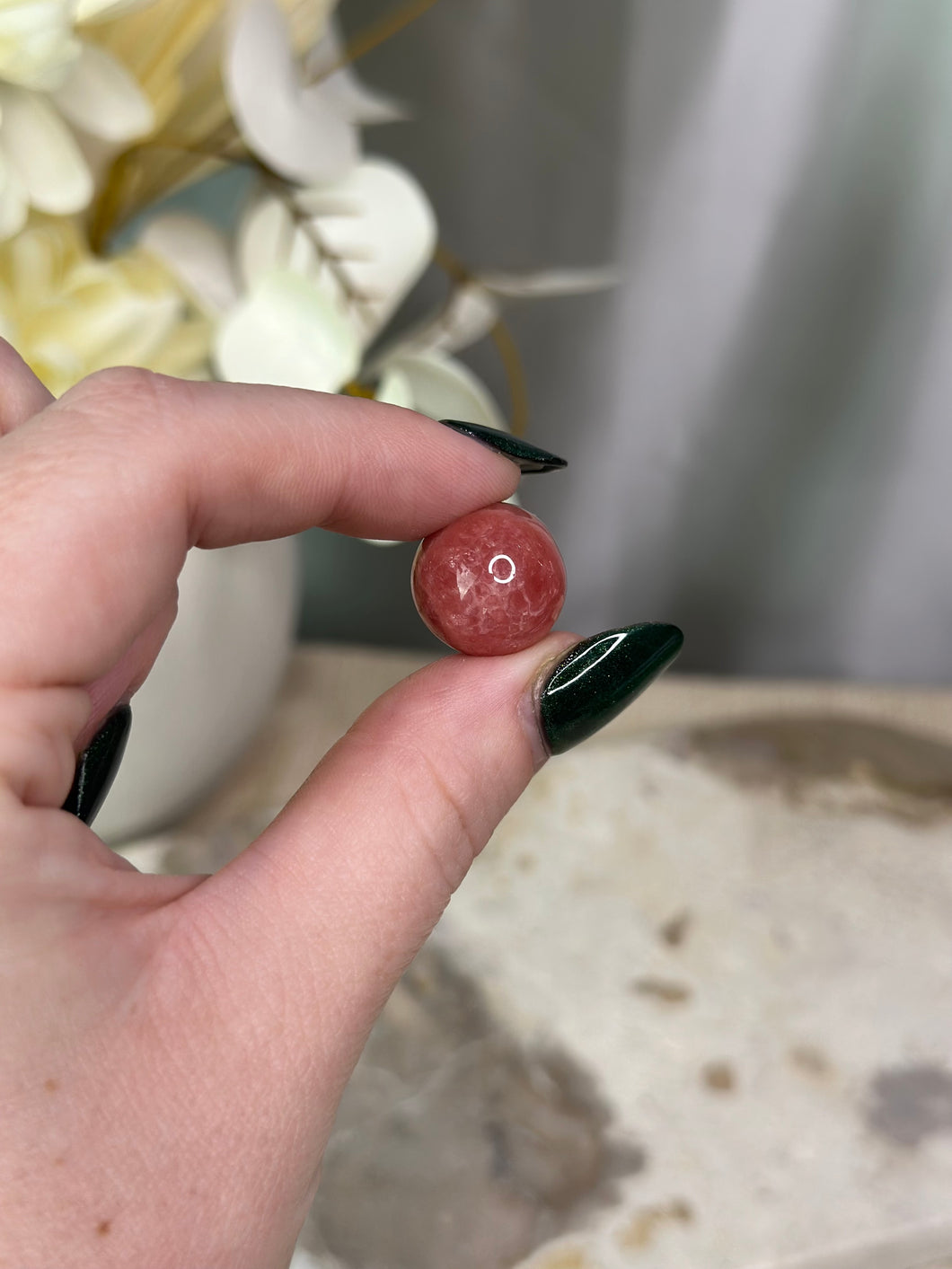 Rhodochrosite Sphere A