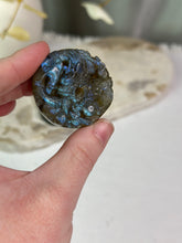 Load image into Gallery viewer, Labradorite Dragon Coin
