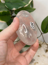 Load image into Gallery viewer, Ice Star Rose Quartz Palm #35
