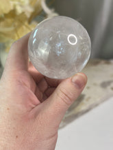 Load image into Gallery viewer, White Optical Calcite Sphere #60
