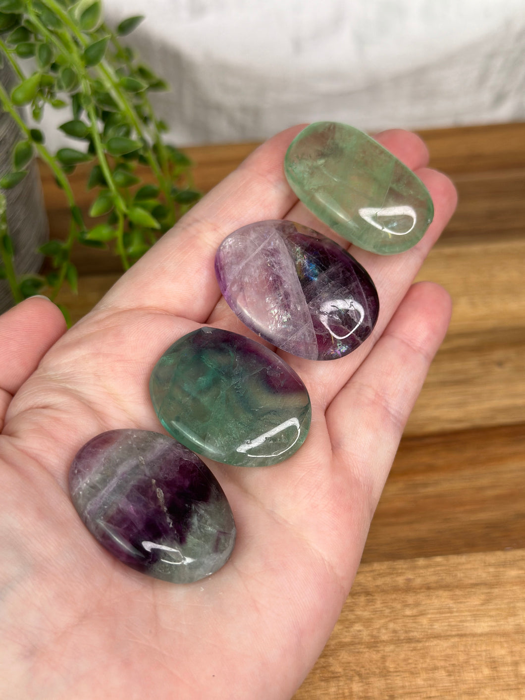 Small Fluorite Flatstones