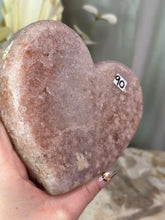 Load image into Gallery viewer, Pink Amethyst Heart #90
