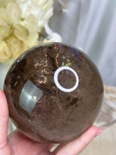Load image into Gallery viewer, XXXL Smokey Quartz Sphere *HQ!*
