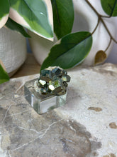 Load image into Gallery viewer, Iridescent Pyrite On Quartz Specimen #11
