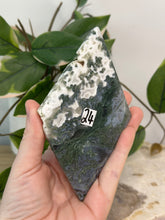 Load image into Gallery viewer, Moss Agate Diamond #24
