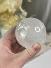 Load image into Gallery viewer, White Optical Calcite Sphere #68
